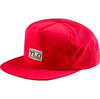 Kšiltovka unisex kšiltovka TROY LEE DESIGNS UNSTRUCTURED SNAPBACK SPEED PATCH PATCH POPPY RED