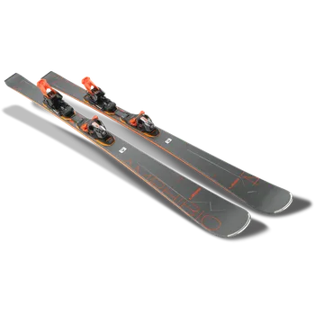 Sjezdové lyže Lyže Elan FUSION AMPH.14Ti +vázání EMX 11.0 šedá-oranžová, 176 cm