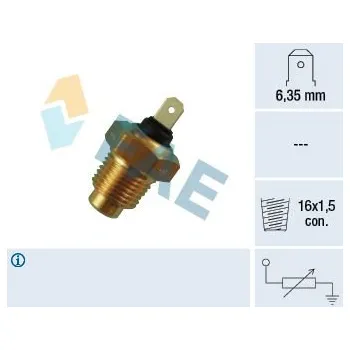 Čidlo automobilu Snímač, teplota chladiva FAE 31140