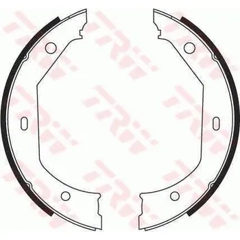 Brzdová čelist Sada brzdových čelistí, parkovací brzda TRW GS8656