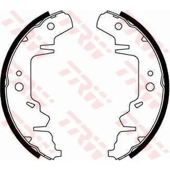 Brzdová čelist Sada brzdových čelistí TRW GS8643