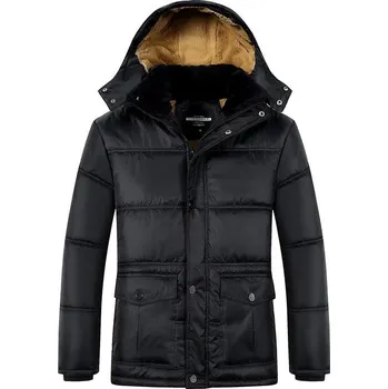 Pánský kabát Pánská zimní bunda ND780 Barva: Černá, Velikost: 2XL