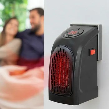 Teplovzdušný ventilátor Přenosný mini ohřívač do zásuvky Heatpod 400 W