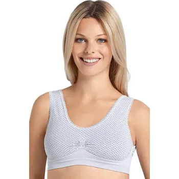 Těhotenská podprsenka Anita Těhotenská podprsenka bez kostic Seamless silver grey Velikost: S