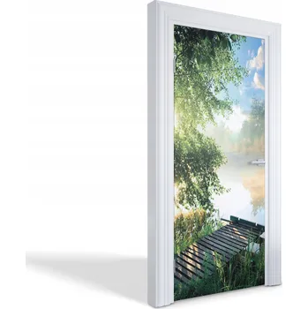 Obraz Dekorační samolepící fólie na dveře, skříně, nábytek - Ranní mlha 95x205 cm