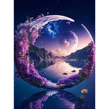 Mozaiková sada HUACAN DIAMOND PAINTING - DIAMANTOVÁ MOZAIKA - HORY 23