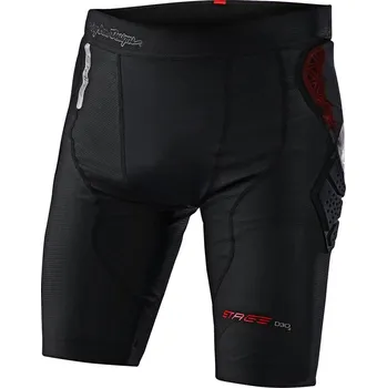 Cyklistické oblečení pánský chránič stehen a hýždí mtb TROY LEE DESIGNS STAGE GHOST D30 SHORT BASELAYER - XL