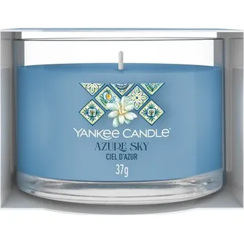 Svíčka Yankee Candle Votivní svíčka ve skle Azure Sky, 37g