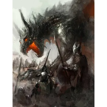 Plakát Plakát, Obraz - dragon hunt, fotokostic