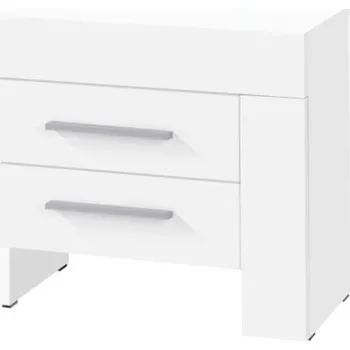 Noční stolek Jurek Meble Noční stolek do ložnice Cezar, pravá varianta Zvolte barevné provedení: Bílá