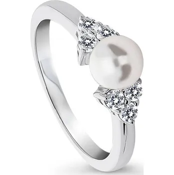 Prsten Olivie Stříbrný prstýnek PERLA 5348 Velikost prstenů: 9 (EU: 59-61) Ag 925; ≤1,8 g.