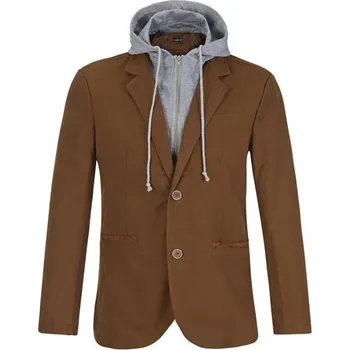Pánská softshellová bunda Pánská bunda s odnímatelnou bavlněnou kapucí Barva: Kávová, Velikost: XL
