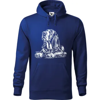 Dámská mikina Mikina - Baset Barva: Královská modrá (05), Velikost: XXL, Střih: Pánské