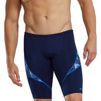 Pánské plavky Tyr Durafast Elite Jammer Reflecta Blue Ice XXS - UK28