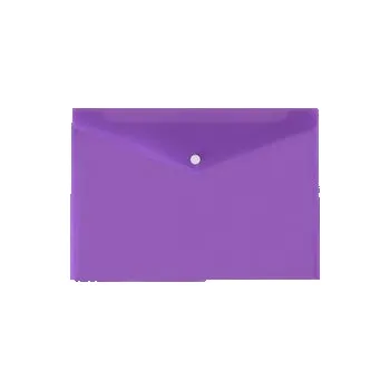 Set školních potřeb Teczka koperta A4 satyna fioletowa