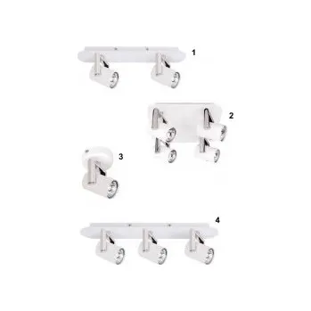 Bodové svítidlo Italux Ita-FH31712AJ13-WCH