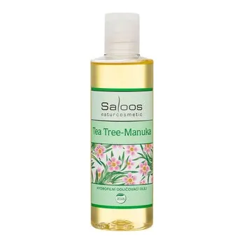 Přípravek na tvář Saloos naturcosmetic Hydrofilní odličovací oleje - Tea Tree-Manuka 200 ml