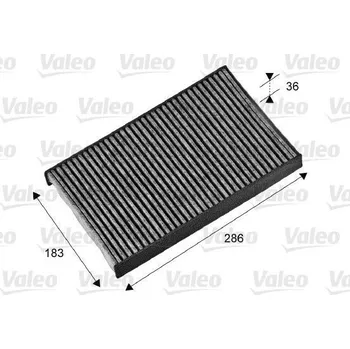 Ventilátor topení a klimatizace Filtr, vzduch v interiéru VALEO 698714