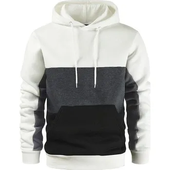 Pánská mikina Pánský mikina trojbarevná Barva: Bílá, Velikost: 3XL