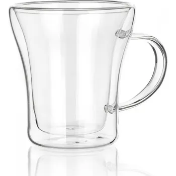 hrnek 200ml dvoustěnný DOBLO skleněný