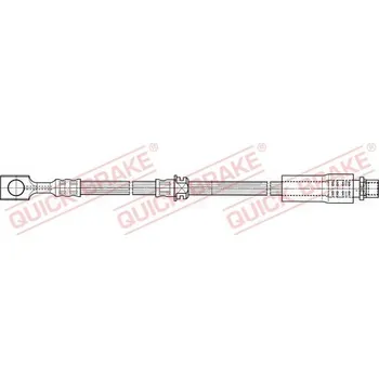 Brzdová hadice Brzdová hadice QUICK BRAKE 50.064
