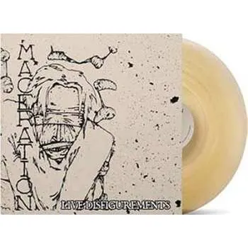 Zahraniční hudba LP Maceration: Live Disfigurement CLR 2022 Golden Crystal Gold Vinyl