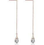 Olivie Řetízkové náušnice SLZA ROSE 9306 Ag 925; ≤2 g.