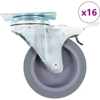 zvedák vidaXL 16 ks otočná kolečka 75 mm [277838]