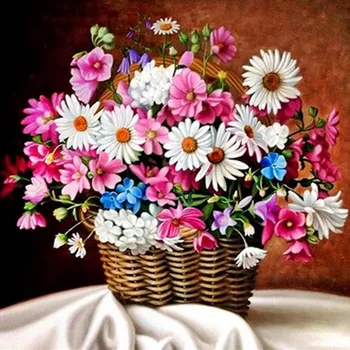 Diamantové malování HUACAN DIAMOND PAINTING - DIAMANTOVÁ MOZAIKA - V KOŠÍKU 10