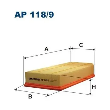 Vzduchový filtr Vzduchový filtr FILTRON AP 118/9