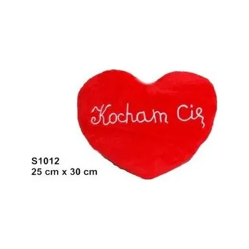 plyšák Poduszka Serce 25x30cm