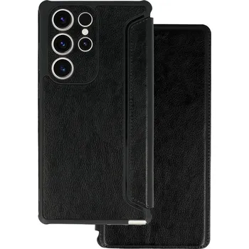 Pouzdro na mobilní telefon Knížkové pouzdro Razor pro Samsung Galaxy S24 FE černé