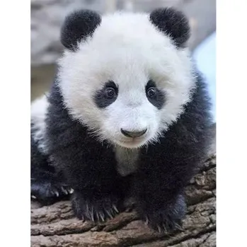 Diamantové malování HUACAN DIAMOND PAINTING - DIAMANTOVÁ MOZAIKA - PANDA 26