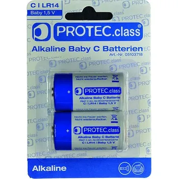 Článková baterie PROTECCLASS PROTEC Baterie malý mono alkalická LR14 1,5V 05103718