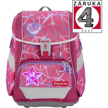Školní aktovka/batoh 2IN1 PLUS pro prvňáčky – 6dílný set, Step by Step Star Stella