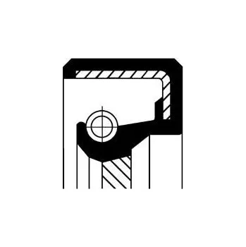 Těsnění motoru Těsnicí kroužek hřídele, klikový hřídel CORTECO 12010693