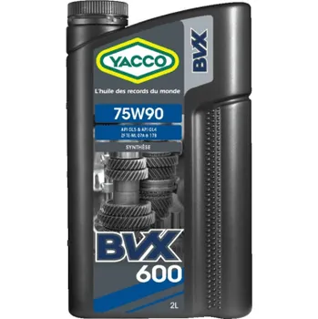 Autodíl Převodový olej YACCO BVX 600 75W-90, 2L