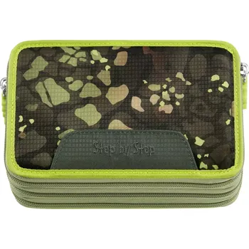 Penál Vybavený třípatrový penál Step by Step XXL, Dino Torex