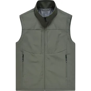 Pánská bunda Pánská vesta DIMU247 Barva: Tmavě Zelená, Velikost: 3XL