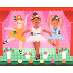 Petit Collage Oboustranné puzzle 2v1 baletky