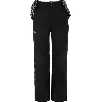 Snowboardové kalhoty KILPI MIMAS-J ČERNÁ dětské lyžařské zimní kalhoty Velikost: 152