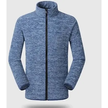 Pánský svetr Pánská svetrová bunda kardigan se zipem Barva: Modrá, Velikost: 2XL