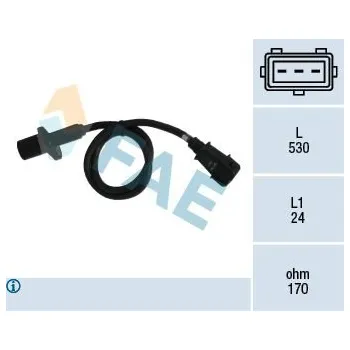 Kliková hřídel Generátor impulsů, klikový hřídel FAE 79004