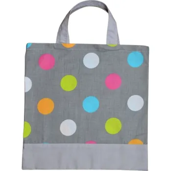 Nákupní taška Šatoli.cz Dětská nákupní taška Barevné puntíky
