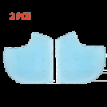 Péče o nohy Silikonové ponožky s hydratačním gelem | Péče o nohy | Ochrana pat 4 ks - NEBEBĚ MODRÉ