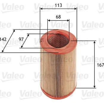 Vzduchový filtr Vzduchový filtr VALEO 585623