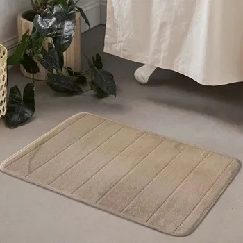 Koupelnová předložka Koupelnová předložka | koberec do koupelny s paměťovou pěnou, 40 x 60 cm - Světle šedá