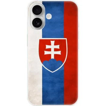 Pouzdro na mobilní telefon Odolné silikonové pouzdro iSaprio - Slovakia Flag - iPhone 16
