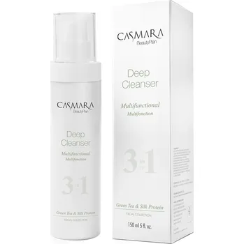 Odličovač Casmara Deep Cleanser Multifunctional - Multifunkční odličovač 3v1 Zelený čaj 150 ml