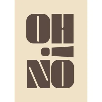 Plakát Plakát, Obraz - Oh No!, Andreas Magnusson